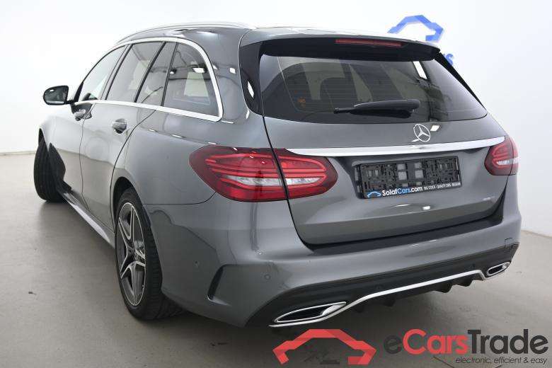 Mercedes C 180 D AMG Facelift LED-Xenon Navi Sport-Leather KeylessGo Klima PDC ... #4