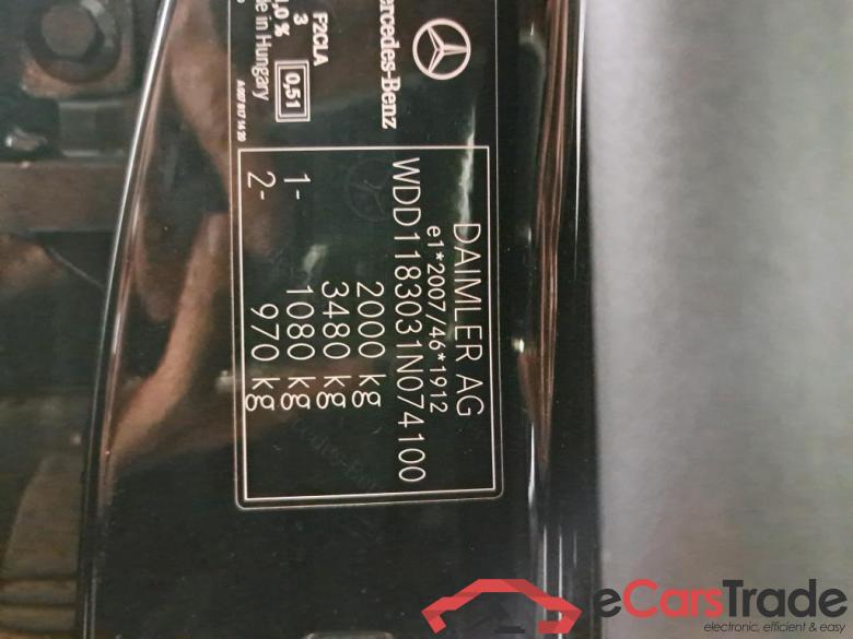 MERCEDES-BENZ CLA - Klasse 2.0 CLA 180 D BUSINESS SOLUTION DCT #3