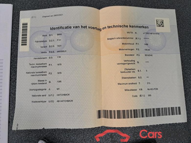 BMW - BMW 1 HATCH 118iA 136PK Advantage Pack Business & Live CockPit Plus & PDC Front & Rear  * PETROL * #4
