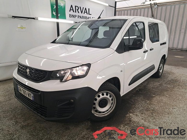 Peugeot BLUEHDI 100 S&S LONG Cabine App Partner Cabine Approfondie L2 1.5 HDi 100CV BVM6 E6d