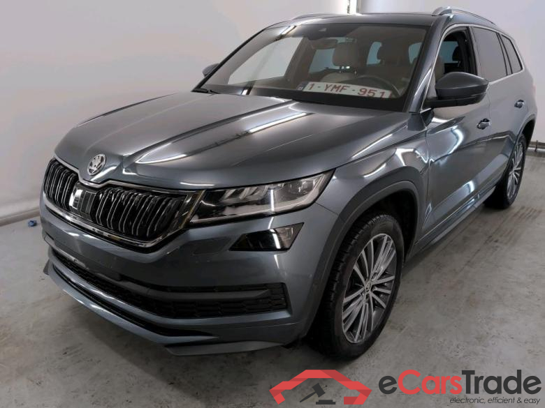 SKODA KODIAQ DIESEL 2.0 CR TDi L&K DSG amily - interieur stof-leder - alcantara-leder - leder