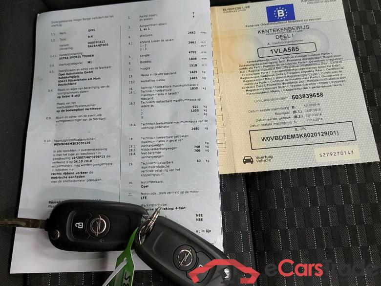 OPEL - OPE ASTRA SPORTS TOURER 1.4 Turbo 110PK ECOTEC Business Edition Towing Hook * CNG * #4