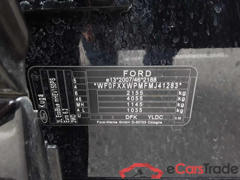 Ford Kuga (2020->) DE - SUV5 2.0 EcoBlue M-Hybrid EU6d, ST-Line X Start/Stopp (EURO 6d), 2020 - 2022 #5