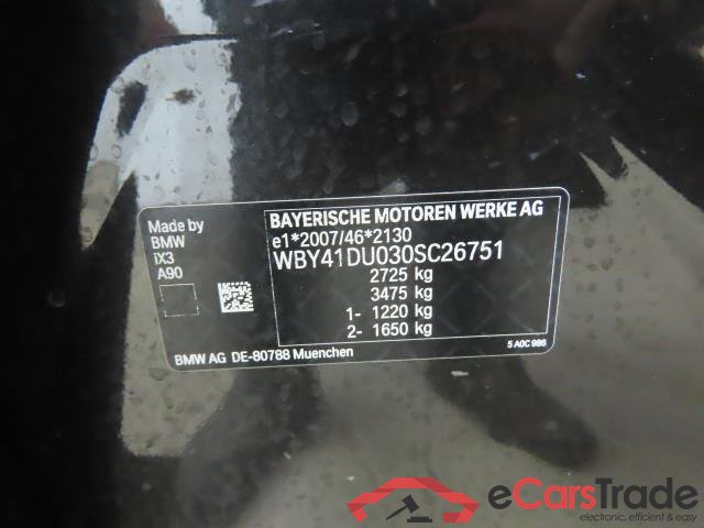 BMW iX3 ´20 BEV BMW iX3 Impressive 5d 210kW #6