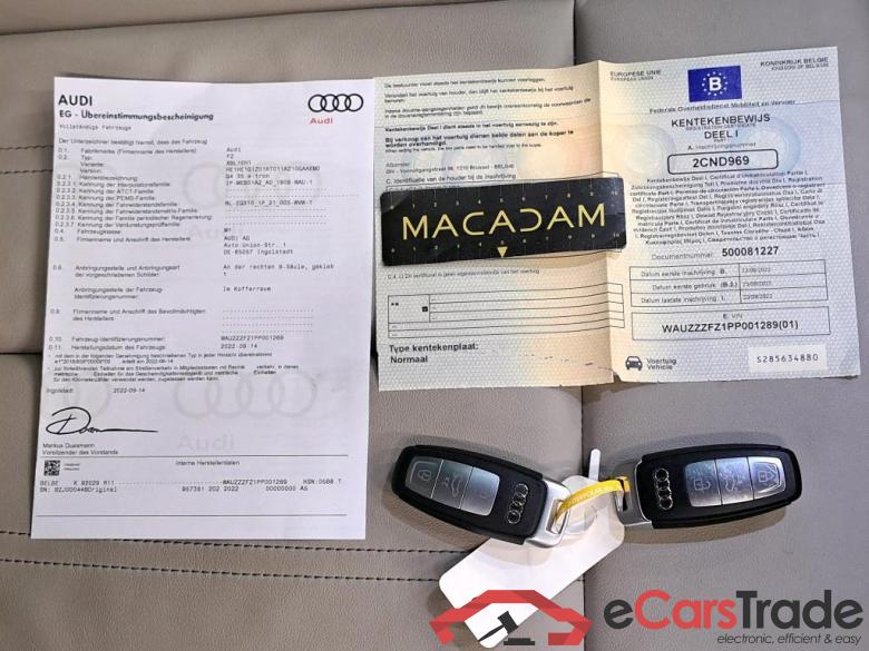 AUDI - AUD Q4 170PK E-TRON S Line Pack Platinum & Interior Luxury & Pano Roof  * ELECTRIC * #4