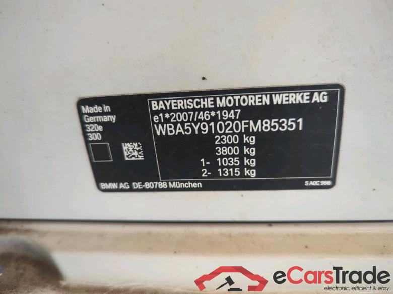 BMW 3-Serie ´18 Baureihe 3 Lim. 320 e M Sport 2.0 150KW AT8 E6d #4