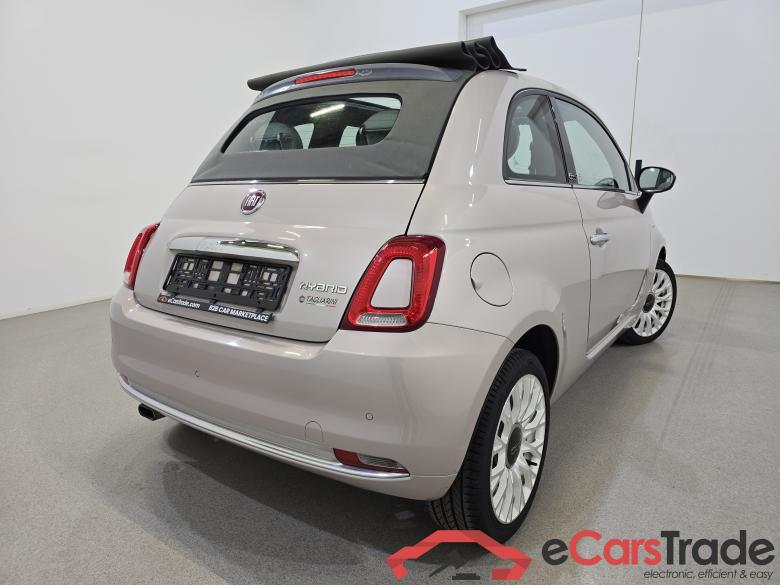 Fiat 500C 1.2i Mild-Hybrid Cabrio Navi Leather Klima PDC ... #4