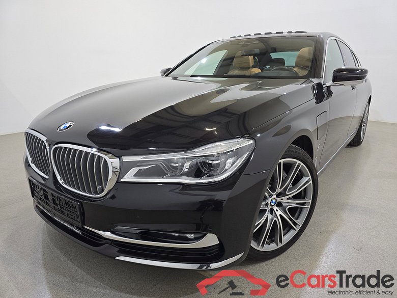 BMW 740e Plug-In Hybrid IPerformance Aut. Pano LED Head-Up Virtual Harman/Kardon Ambient ACC Navi Sport-Leather Camera 360° KeylessGo Klima PDC ...