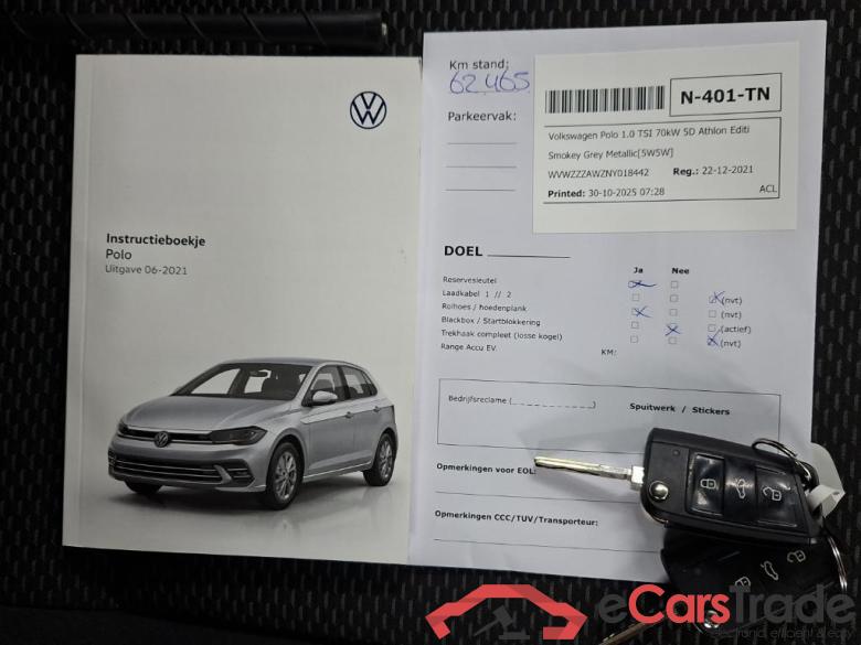 VOLKSWAGEN POLO 1.0 TSI 70kW 5D Athlon Edition #5