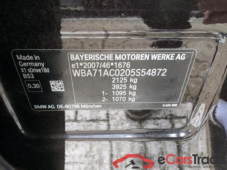 BMW - BMW X1 sDrive18dA 150PK Business Edition Advantage Pack Business Plus & Comfort & Driving Assistant Plus & Removable Trailer Hook & Park Assist With Rear Camera #6