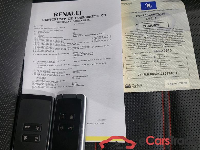 RENAULT - REN ARKANA E-TECH Hybrid 145PK R.S.Line With Colour Screen & Mixed Leather Suede & 360 Camera & Electric Sunroof  * HYBRID * #4