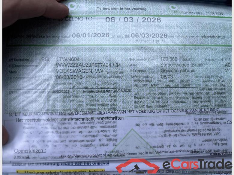 VOLKSWAGEN Golf VII SW Golf Variant TL 1.0 TSI 81 kW (110 ch) 6 vitesses manuel #3