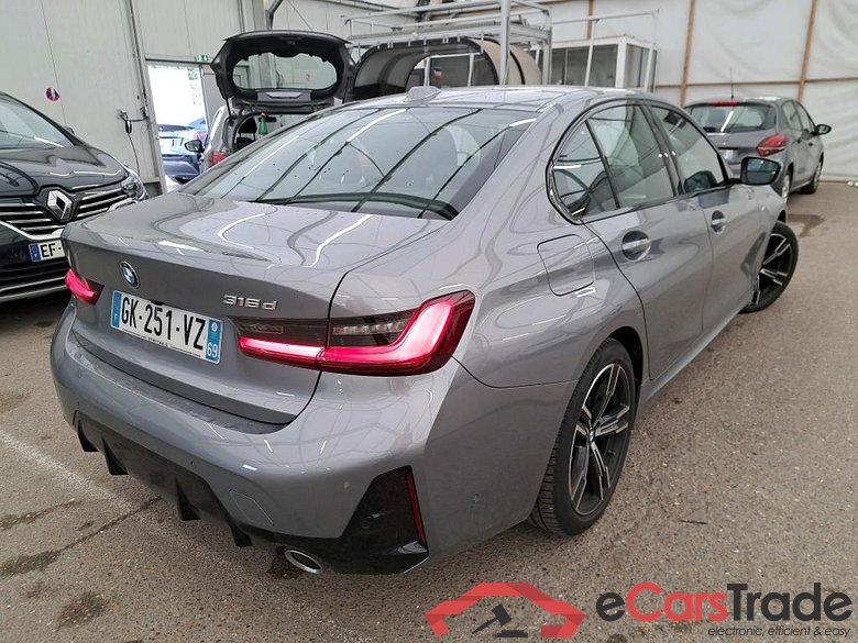 BMW Série 3 Berline / 2022 / 4P / Berline 316d 122ch M Sport BVA8 #3