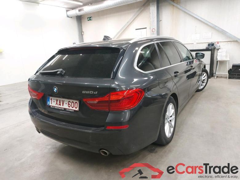 BMW - BMW 5 TOURING 520dA 190PK Pack Business With Dakota Heated Seats & Active Cruise Control & Trailer Towing Hook #2
