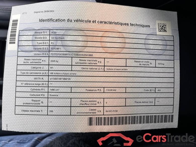 AUDI Q3 Sportback Audi Q3 Sportback Sport Edition 35 TFSI  110(150) kW(ch) S tronic #6