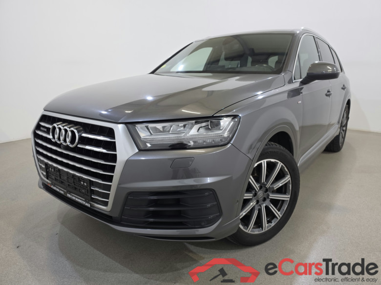 Audi Q7 3.0 45 TDI Quattro S-Line Ext. 7PL Aut. LED-Xenon Head-Up Virtual Navi Leather KeylessGo Camera 360 Klima PDC ... #1