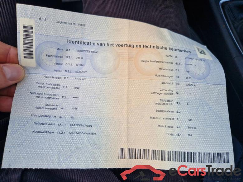 MERCEDES-BENZ A 180 CDI #3