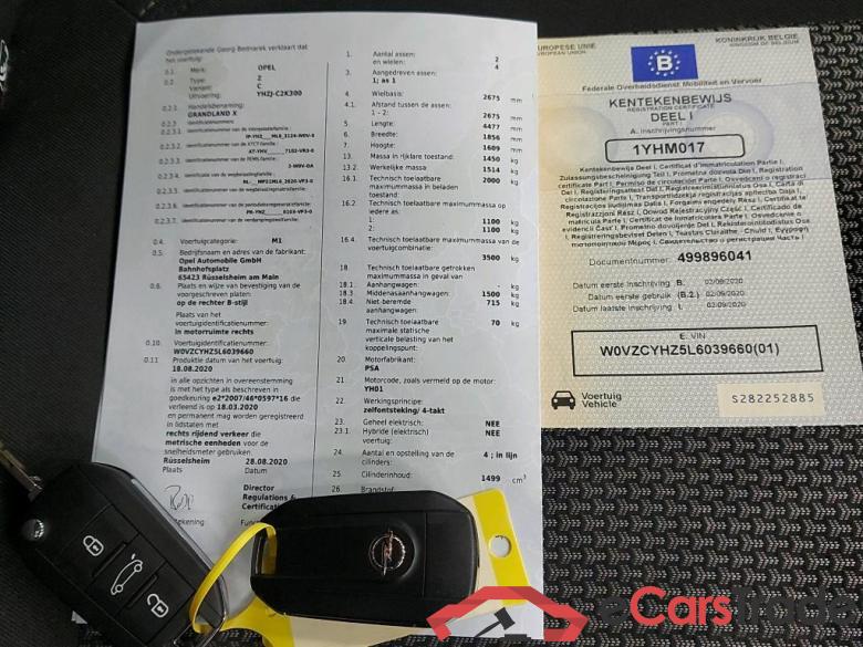 OPEL - OPE GRANDLAND X Turbo ECOTEC D MT6 131PK With Nav 5.0 IntelliLink & Experience Pack #4