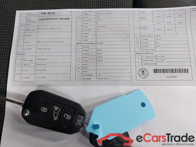 OPEL - OPE VIVARO B/F Turbo 120PK Edition L2H1 #4