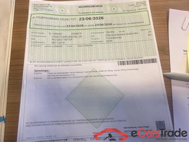 PEUGEOT Rifter Mwb Rifter 1.5 BlueHDi Long GT Line S&S #5