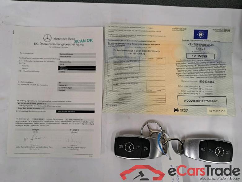 MERCEDES - MER C BREAK 180 d 122PK 9G-Tronic Business Solution With Foldable Trailer Hook #4