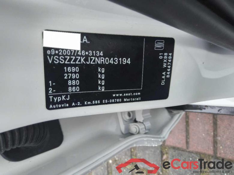 Seat Arona (KJ7)(2017->) DE - SUV5 1.0 TSI EU6d, Style OPF (EURO 6d), (Facelift) 2021 - 2024 #4