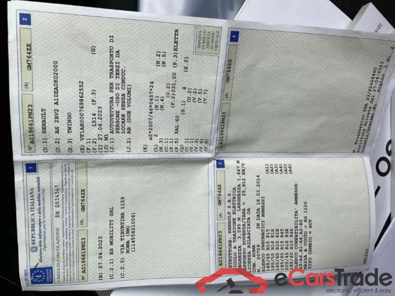 Renault Twingo (07.2014->) DE - LimS5 Electric, Equilibre Electric, (Facelift) - Reimport #5