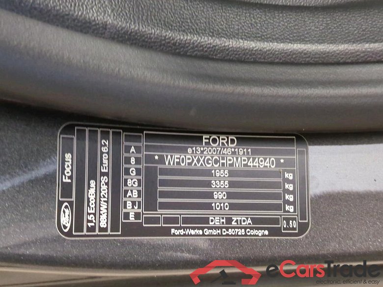 Focus Turnier Cool & Connect 1.5 EcoBlue 88KW MT6 E6d #4