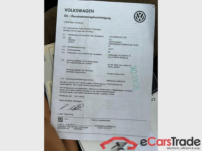 VOLKSWAGEN Golf VII GTE Golf 1.4 TSI PHEV GTE BMT DSG #5