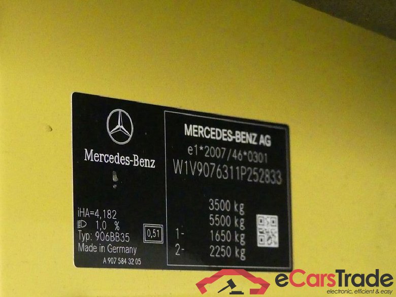 Sprinter III Kasten RWD/AWD 311/314/316 CDI RWD L1 (907.631) 2.1 120KW MT6 E6 #5