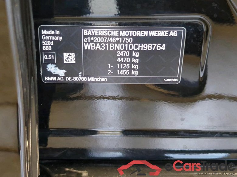 Baureihe 5 Touring 520 d 2.0 140KW AT8 E6d #4