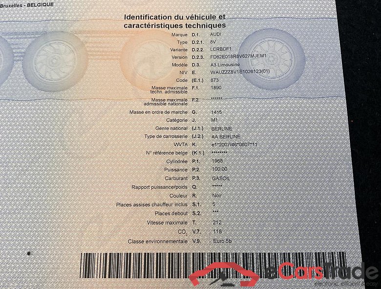 AUDI A3 Sedan Audi A3 Berline Ambiente 2.0 TDI  100(136) kW(ch) S tronic #3