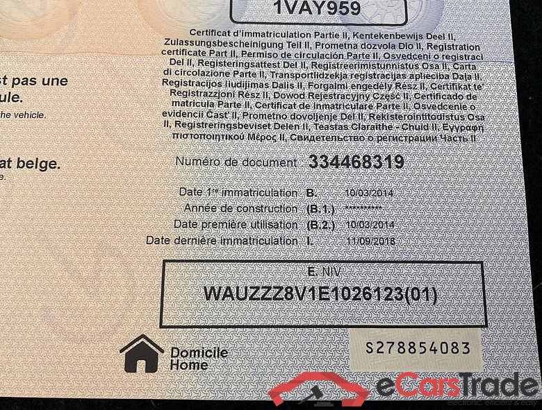 AUDI A3 Sedan Audi A3 Berline Ambiente 2.0 TDI  100(136) kW(ch) S tronic #6