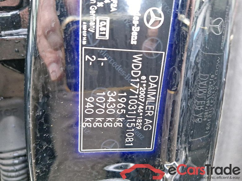 MERCEDES - MER A BERLINE 180 d 116PK DCT Business Solution #6