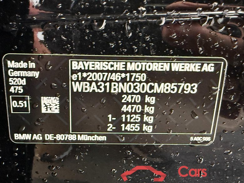 Baureihe 5 Touring 520 d 2.0 140KW AT8 E6d #5