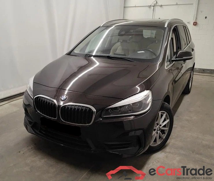 BMW 216d Gran Tourer 7PL Aut. Pano LED Navi Sport-Leather KeylessGo Klima PDC ...