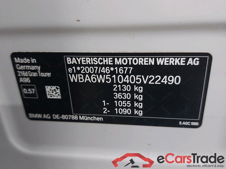BMW - BMW 2 GRAN TOURER 216d 116PK Advantage Pack Business With Heated Seats & Rear Camera #6