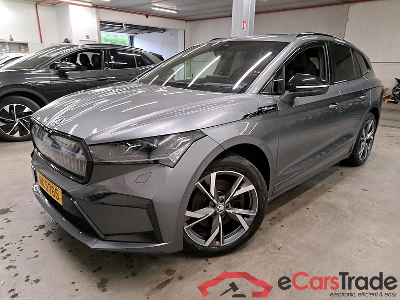 SKODA - SKO ENYAQ iV 80 204PK MAXX Sport Line With Heat Pump & Comfort Seat Plus & Light & View & Climate Plus & Infotainment & Drive Sport & Canton Sound & Pano Roof  * ELECTRIC * #1