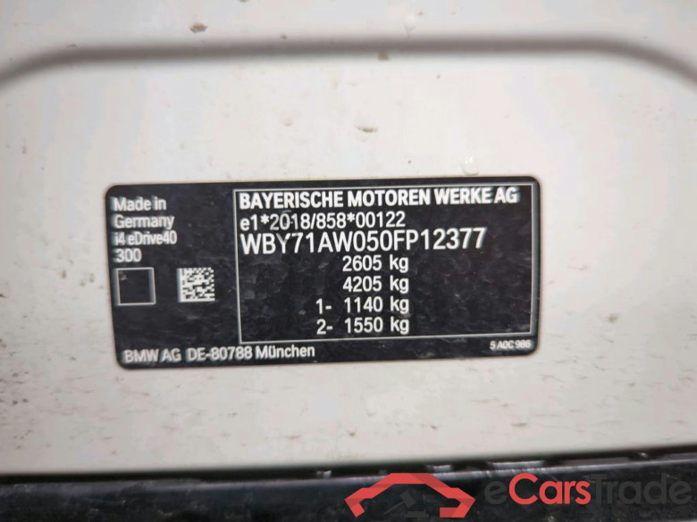 Baureihe i4 Gran Coupe eDrive40 M Sport 83kWh #4
