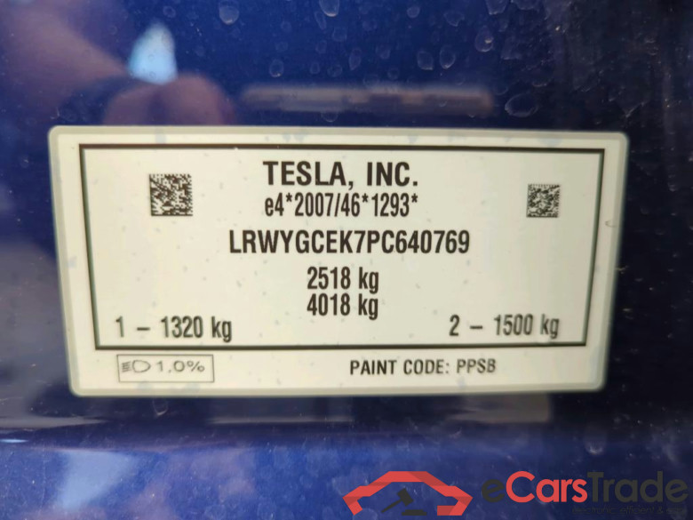 TESLA Model Y Long Range Dual Motor AWD 5d 378kW #4