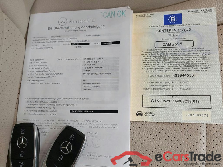 MERCEDES - MER C BREAK 300 de 306PK DCT Business Solution & Smartphone Intergration & Foldable Towing Hook With ESP * HYBRID * #4