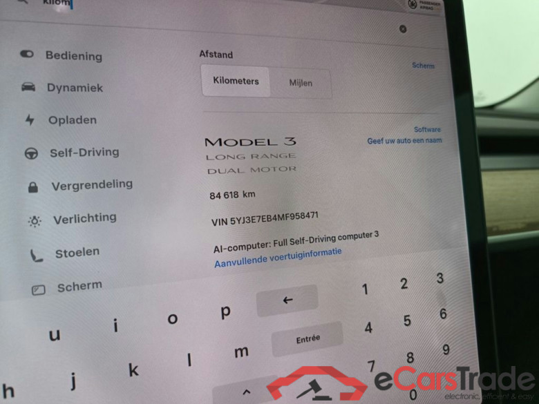 *TESLA MODEL 3 - 2021 75 kWh 498 AWD Long Range Dual Motor 5d #6