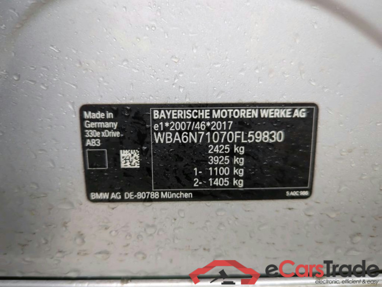 Baureihe 3 Touring 330 e xDrive Sport Line 2.0 185KW AT8 E6d #4