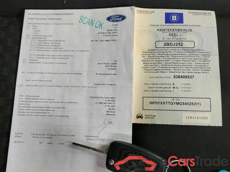 FORD - FOR TRANSIT CUSTOM B/F 280S 2.0TD 105PK M6 FWD Trend  With Navigation & Heated Seats & Trailer Towing Hook #4