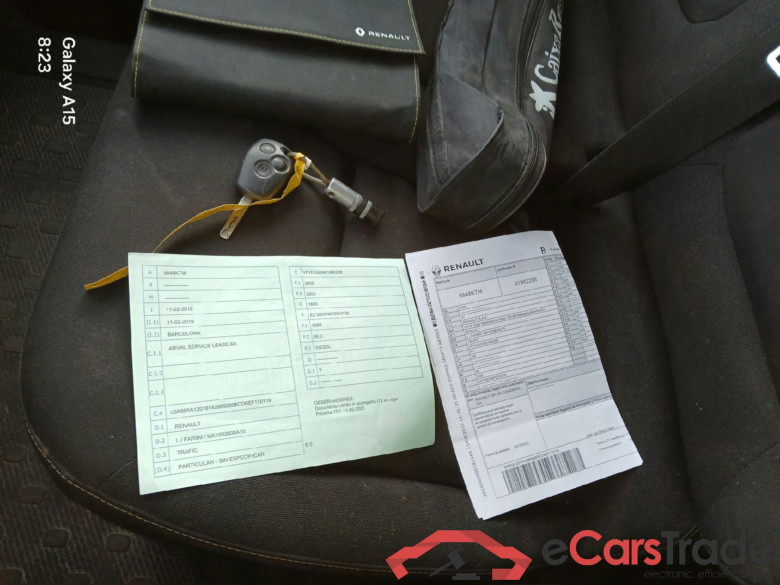 RENAULT Trafic / 2014 / 4P / furgón Furgón 27 L1H1 dCi 88kW (120CV) #5