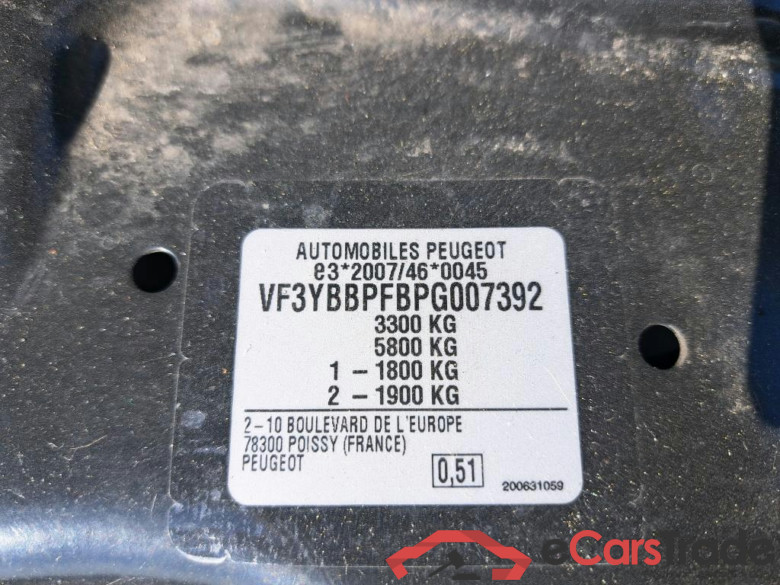 PEUGEOT - PEU BOXER BlueHDi 140PK Premium L1H2       ***      ENGINE AND FUELSYSTEM OUT   !  MOTORSCHADEN UND KRAFTSTOFFSYSTEM DEFEKT    !   *** #6