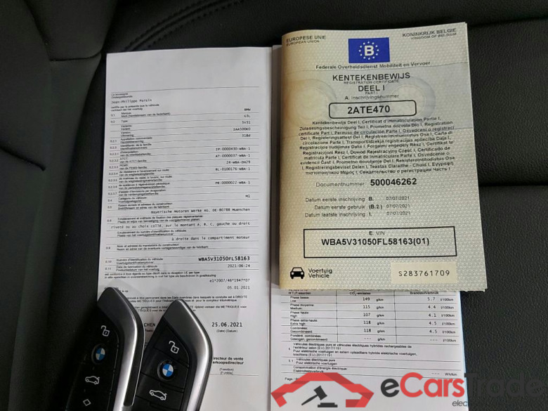 BMW - BMW 3 BERLINE 318dA 150PK Advantage Pack Business & Heated Seats & Heated Steering Wheel & PDC Front & Rear & Electric Trailer hook #4