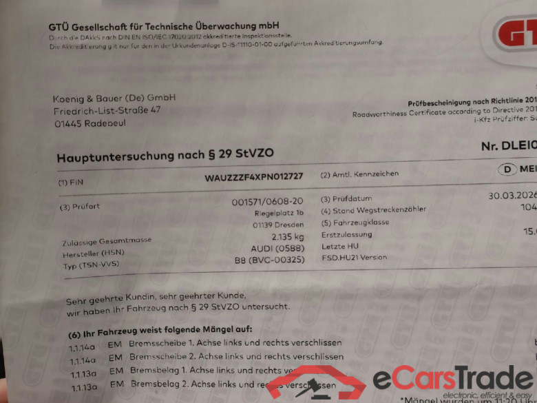 A4 Lim. 45 TFSI quattro advanced 2.0 TFSI 195KW AT7 E6d #4