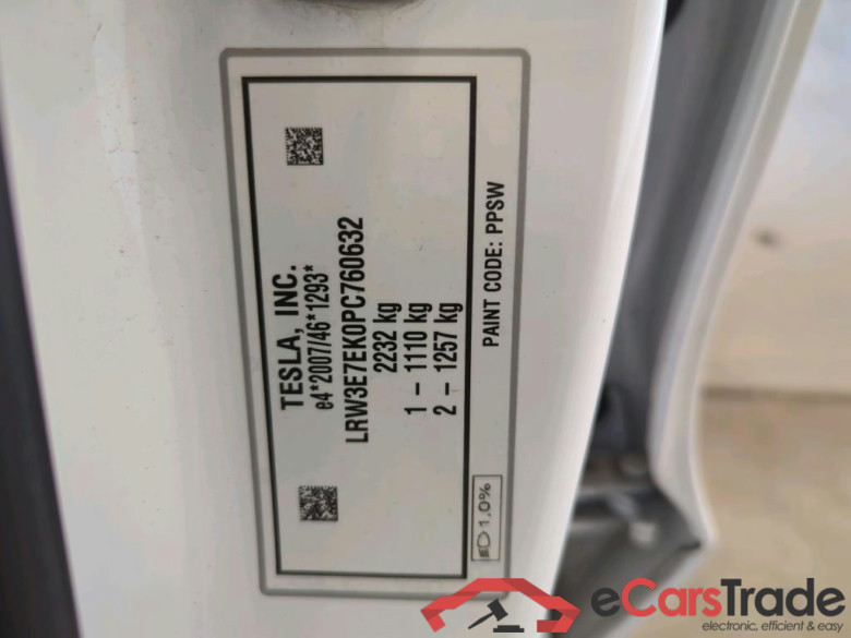 TESLA Model 3 Langstreckenbatt. Allradantrieb Dual Motor 4d 366kW #5