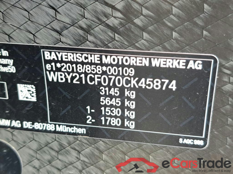 BMW I - BMW IX xDrive50 523PK Sport & Design Suite Interior & Harman Kardon & 21 Inch Alloy  & Pack Parking Assistant Plus  & Electric Trailer Hook  * ELECTRIC * #6